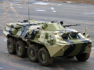 Военная техника в Ставрополе готовится блеснуть на параде 9 мая