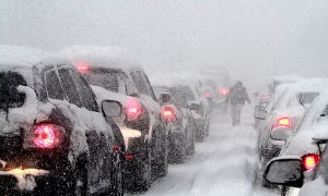 На Ставрополье магистрали расчистили от последствий снегопада