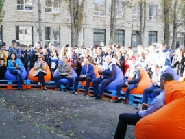 В Ставрополе на базе колледжа связи открыли универсальную молодежную площадку