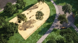 Площадь благоустройства «Ореховой рощи» составит 3 тысячи квадратных метров