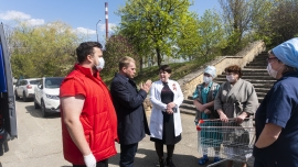 На Ставрополье помощь медикам пришла в рамках акции #МыВместе
