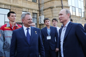 В вузе Ставрополя побывал Владимир Путин