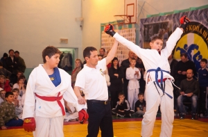 На Ставрополье юные рукопашники провели юбилейный Святочный турнир
