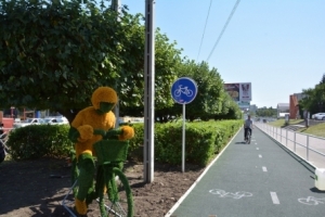 В Ставрополе сотрудники Горзеленстроя вернули велосипедисту голову, руки и ноги
