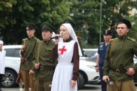 В Ставрополе открыли памятный знак трём сестрам милосердия