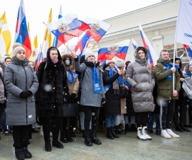 Ставрополь встретил «Крымскую весну» концертом, фотовыставкой и тематическими уроками