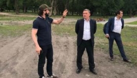 Илья Авербух одобрил место для будущего Ледового дворца в Пятигорске