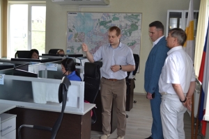 В Ставрополе дежурная смена ЕДДС отработала инсценировку чрезвычайной ситуации