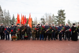 Память 7 тысяч горожан, погибших в оккупации, почтили сегодня в Ставрополе