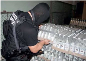 На Ставрополье свыше 140 тысяч бутылок «элитного» алкоголя едва не попали на прилавки