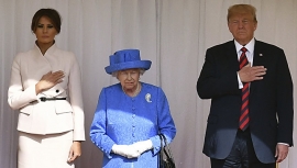 Дональда Трампа восхитила встреча с королевой Великобритании
