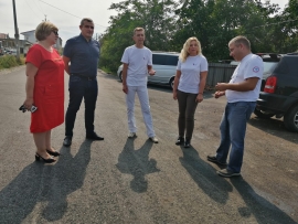 Активисты ОНФ помогли хуторянам добиться ремонта дороги, лидировавшей в антирейтинге на Ставрополье