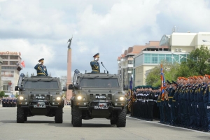 В военном параде в Ставрополе задействуют 50 единиц техники