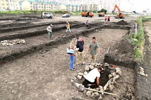 В Ставрополе при строительстве магистрали нашли древний могильник Грушевского городища