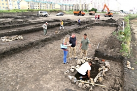 В Ставрополе при строительстве магистрали нашли древний могильник Грушевского городища