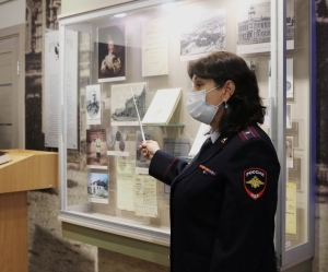 В музее истории МВД Ставрополья прошла встреча ветеранов и молодых участковых