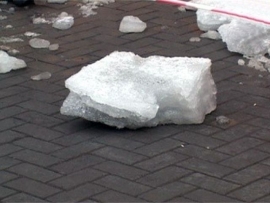 Ледяная глыба перебила газовую трубу и ЛЭП в Ставрополе