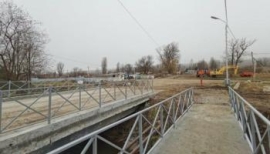 В Новопятигорске восстановлен аварийный мост в районе Ботанического сада