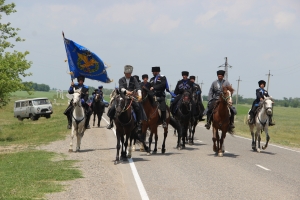 На Ставрополье казаки отправились в конный переход с Илией Муромцем