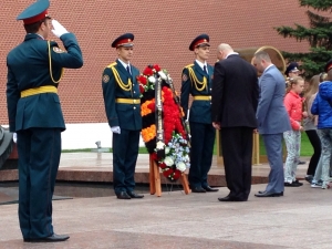 Юнармейцы Ставрополья впервые встали у стен Кремля