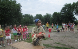 Соревнования в детском лагере «Умелец» 