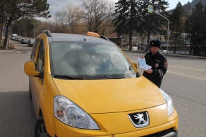 В Железноводске выявляли нелегальные такси