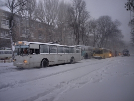 Работу общественного транспорта в Ставрополе под Новый год «удлинили»