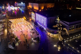 Жители Ставрополя увидят на Рождество концерты на сценах двух парков