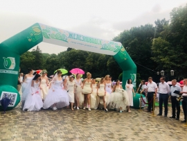 В Железноводске на старт забега вышли 26 невест