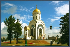 В Михайловске заложили храм Георгия Победоносца