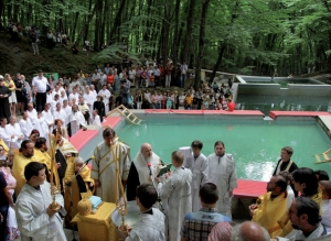 В Таманском лесу Ставрополя состоится общее крещение людей
