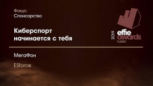 Крупная киберспортивная организация вручила несколько наград проекту МегаФона