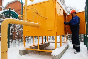 В Ставрополе наледь разгерметизировала газовые счетчики