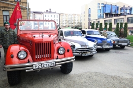 Ежегодный краевой автопробег «Эх, путь-дорожка фронтовая» стартовал на Ставрополье