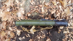 Ручной гранатомёт долгие годы скрывался в сельском болоте на Ставрополье