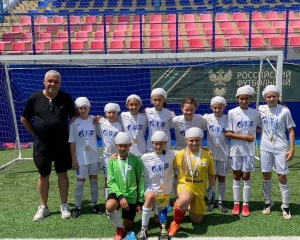 Юные футболистки Ставрополя завоевали золото в Астрахани