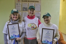 «Серебряный» волонтер из Предгорного округа стала лучшей в Ставропольском крае