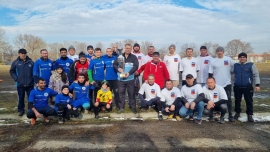 Традиционный первоянварский футбольный матч состоялся в Предгорье