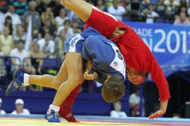 Самбисты из Пятигорска блеснули мастерством на чемпионате и первенстве России
