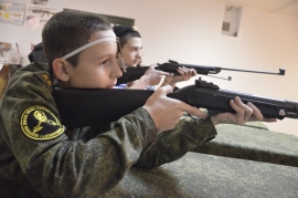 В Ставрополе 208 кадетов упражнялись в стрельбе