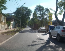 В Ставрополе дорожники завершают ремонт дороги на улице Дзержинского и Баумана
