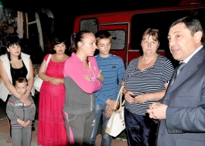 На границе КБР и Ставрополья ночью встретили два автобуса с беженцами из Луганска