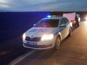 В Курском районе автоинспекторы помогли путнику
