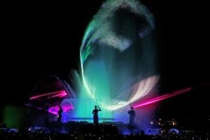 К открытию сезона фонтанов в Ставрополе подготовили грандиозное лазерное шоу
