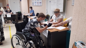В Железноводске создали комфортные условия для голосования по поправкам в Конституцию РФ