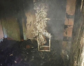 На Ставрополье в селе при пожаре погиб человек