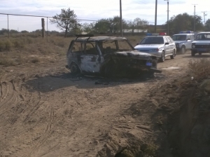 В Арзгирском районе пьяный угонщик сжег автомобиль