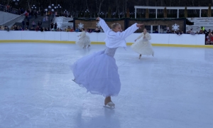 В Железноводске провели первый ледовый фестиваль «Железные коньки»