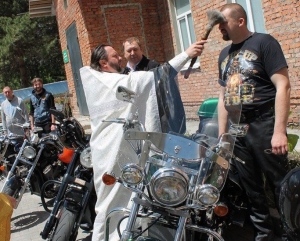 В Ставрополе православные байкеры впервые собрались вместе