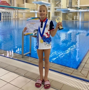 Юная спортсменка из Ставрополя стала лучшей в России по прыжкам в воду